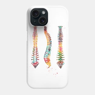 Human Spine Phone Case