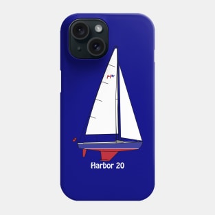 Harbor 20 Sailboat Phone Case