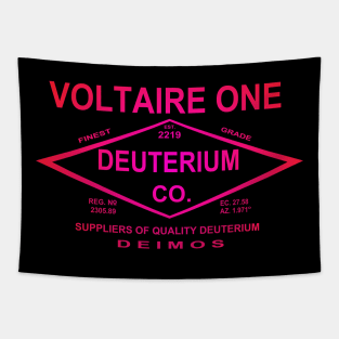 Voltaire One Deuterium Co. Tapestry