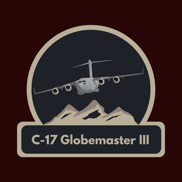 C-17 US Air Force Airplane by NorseTech