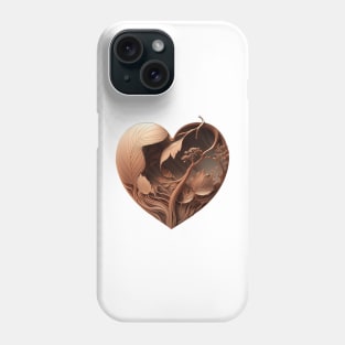 Heart - Wood You Be Mine Phone Case