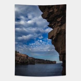 Pokeshaw Rock Coastal Photo V2 Tapestry