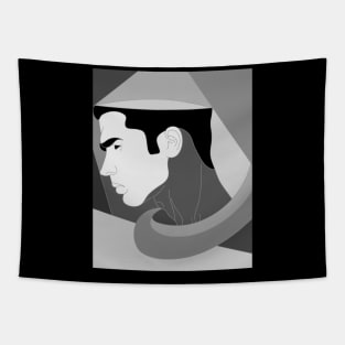 Abstract Man Tapestry