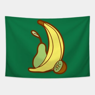 Banana Kiwi Pear Tapestry