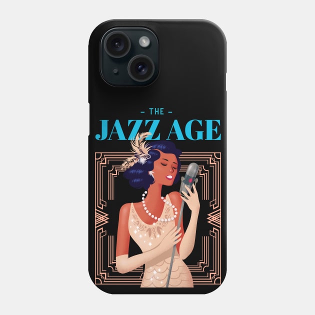 The jazz age roaring 20's Phone Case by John Byrne