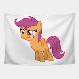 Scootaloo watching Apple Bloom 1 Tapestry