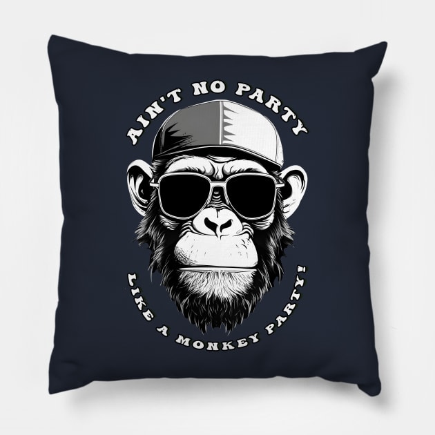 Get Funky with this Monkey Pillow by Toonstruction