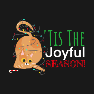 Tis The Joyful Season Christmas Holiday Cheer T-Shirt