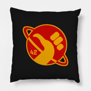 the hitchhikers guide to the galaxy 42 Pillow