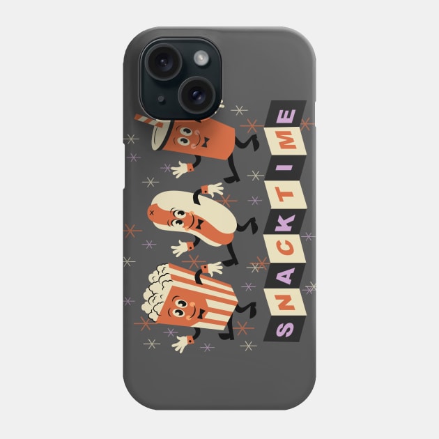 SNACK TIME Phone Case by richhwalsh