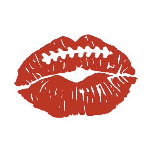 Football lipstick T-Shirt