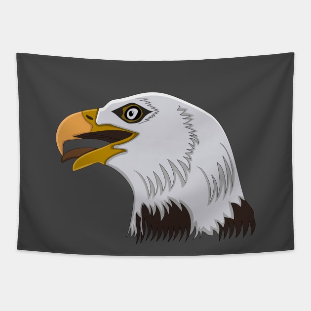 eagle head Tapestry by maricetak