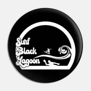 Surf Black Lagoon Pin