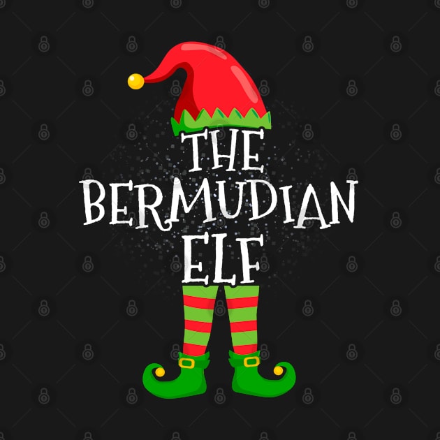 Bermudian Elf Family Matching Christmas Group Funny Gift by silvercoin