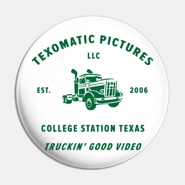 Texomatic Green Logo Pin by Texomatic