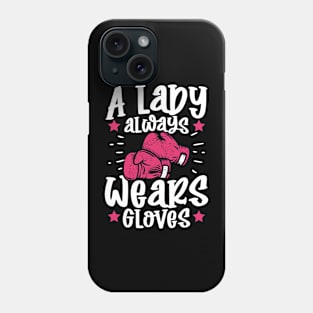 A Lady Always Wears Gloves Phone Case