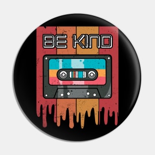 Classic Personalized Be Proud Name Cassette Pin