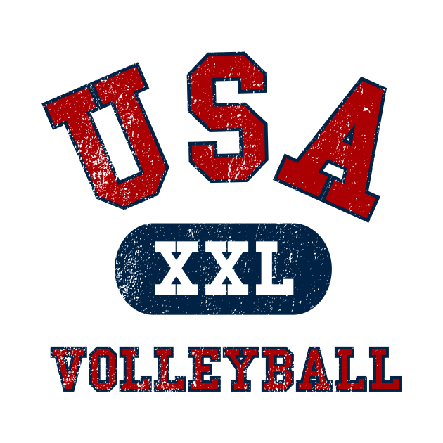 USA Volleyball II by sportlocalshirts