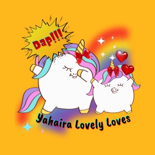 Chunky Unicorn's Daping by Yahaira Lovely Loves T-Shirt