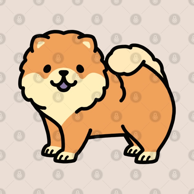 Chow Chow by littlemandyart