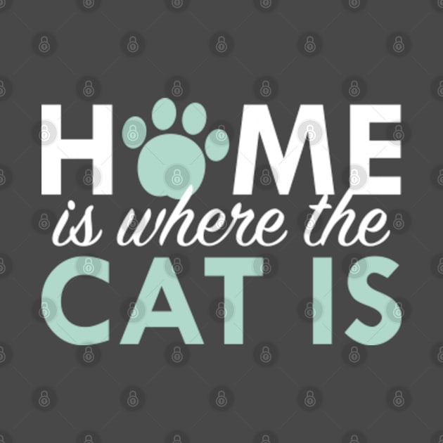 Home Is Where The Cat Is by VectorPlanet