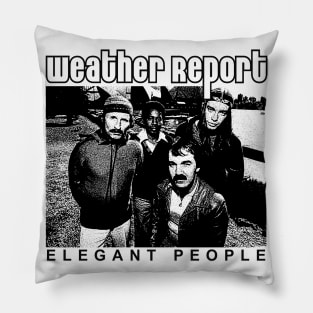 Weather Report Elegant People Pillow