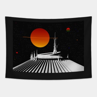 Space mountain fine art work A Tapestry