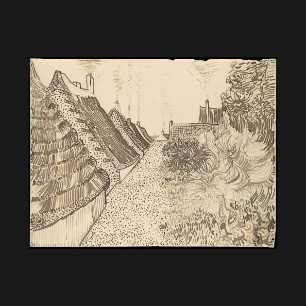 Street in Saintes-Maries-de-la-Mer by VincentvanGogh