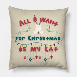 All I want for Christmas is my cat Pillow