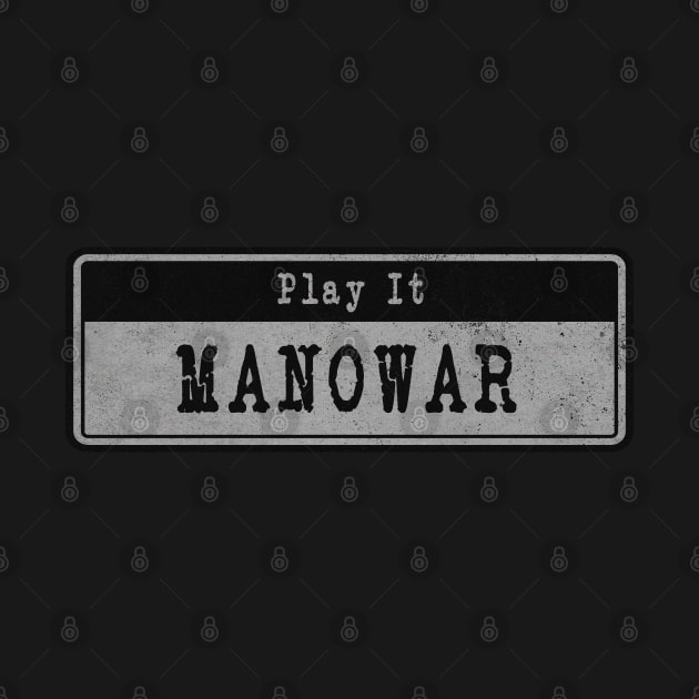 Manowar // Vintage Fanart by j.adevelyn