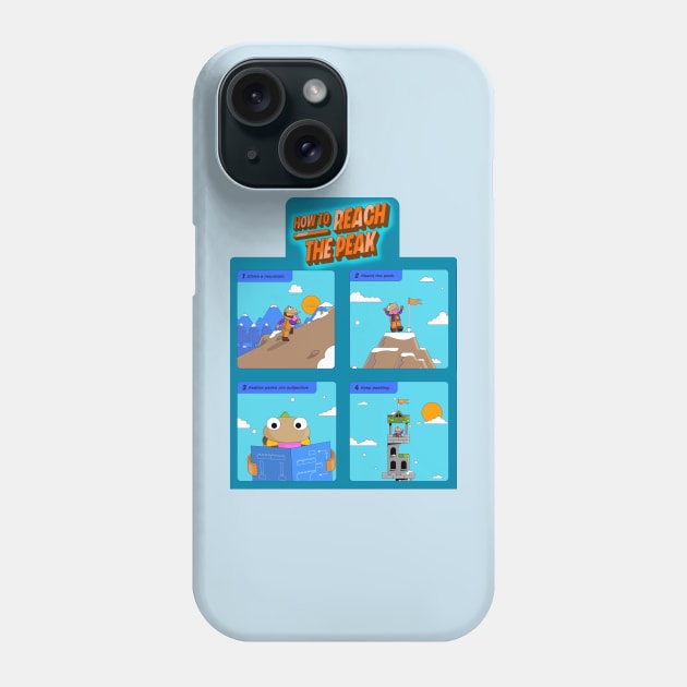 Lego Fortnite HOW TO REACH THE PEAK! Phone Case by BURBS