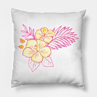 Sunshine Floral Pillow