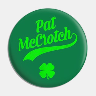 Pat Mccrotch Leprechaun Irish Pin