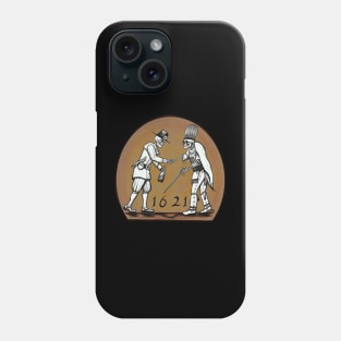 Pilgrim & Wampanoag Skeletons 1621 Phone Case