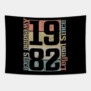 38th Birthday Gift Idea Awesome Since 1982 Tapestry