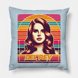 Lana Del Rey - Vintage 70's Inspired Pillow