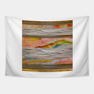 Pastel Earth Strata Tapestry