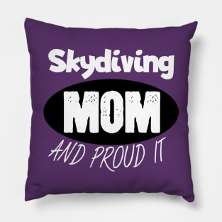 Skydiving mom Pillow