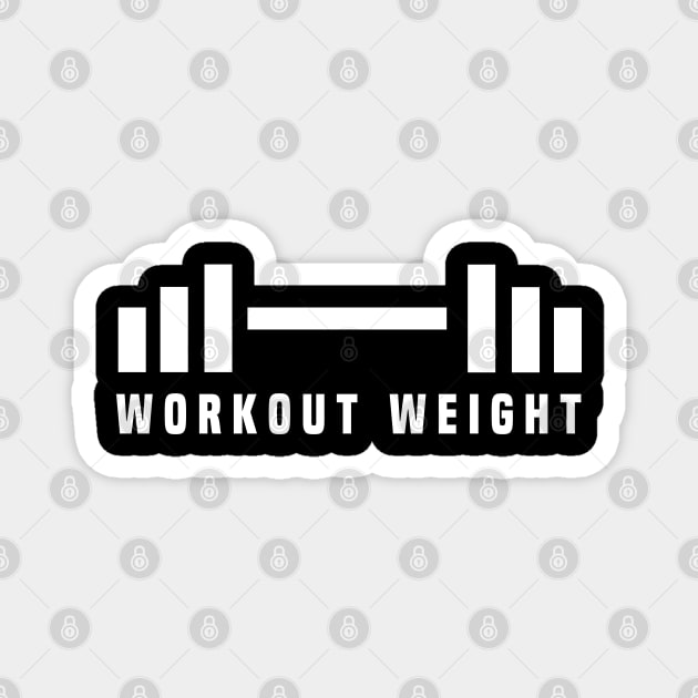 Workout weight Magnet by ihumaedi