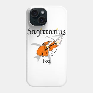 Sagittarius Fox Phone Case