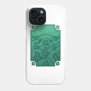 The Churning Sea Phone Case