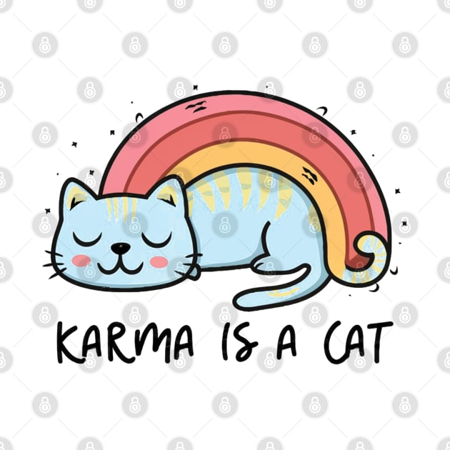 Karma Is A Cat by Aldrvnd