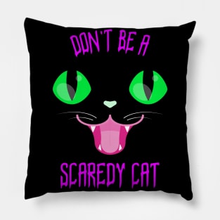 Halloween Funny Cat Meme Pillow
