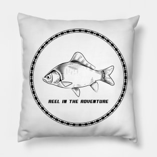 Reel In The Adventure Fishing Pillow