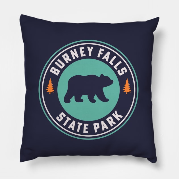 McArthur-Burney Falls State Park Burney Falls State Park Bear Pillow by PodDesignShop