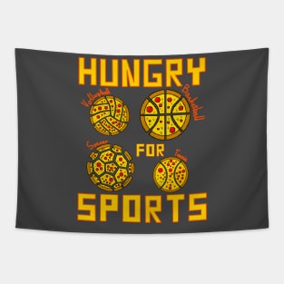 Hungry for Sports Tapestry