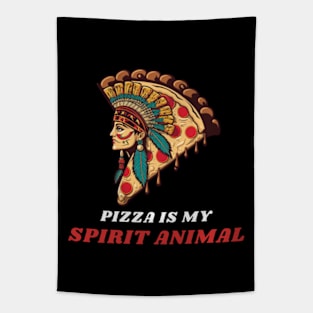 Pizza is my Spirit Animal Tapestry