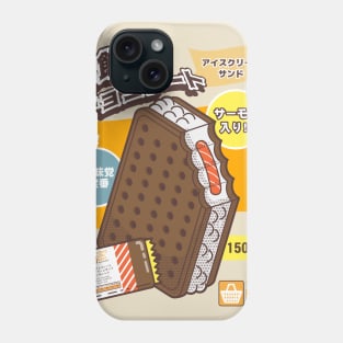 Rice and Chocolate Ice Cream Sandwich Phone Case