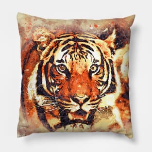 Tiger Art Pillow