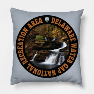 Delaware Water Gap National Recreation Area circle Pillow